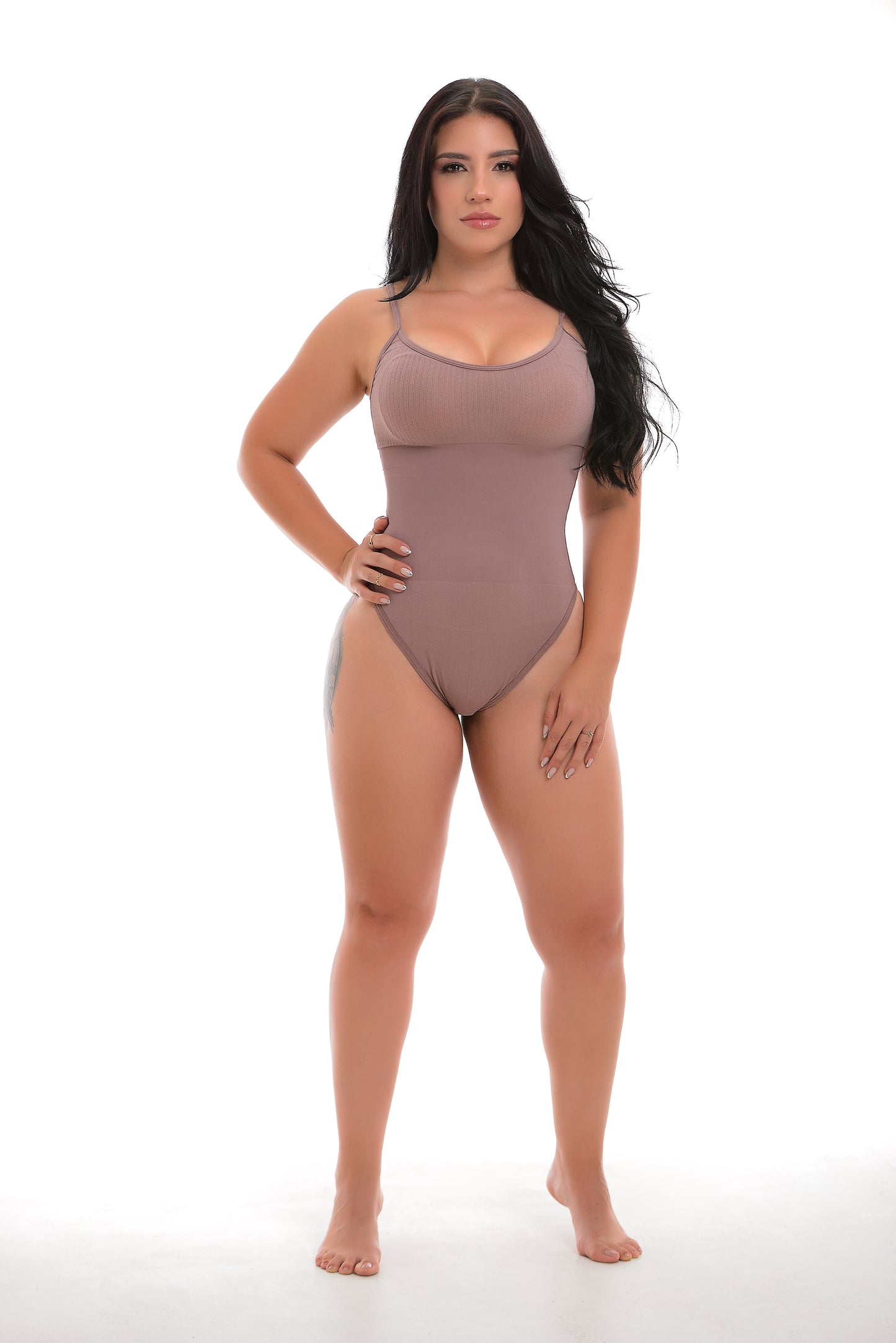 Body Cachetero Con Tiras
