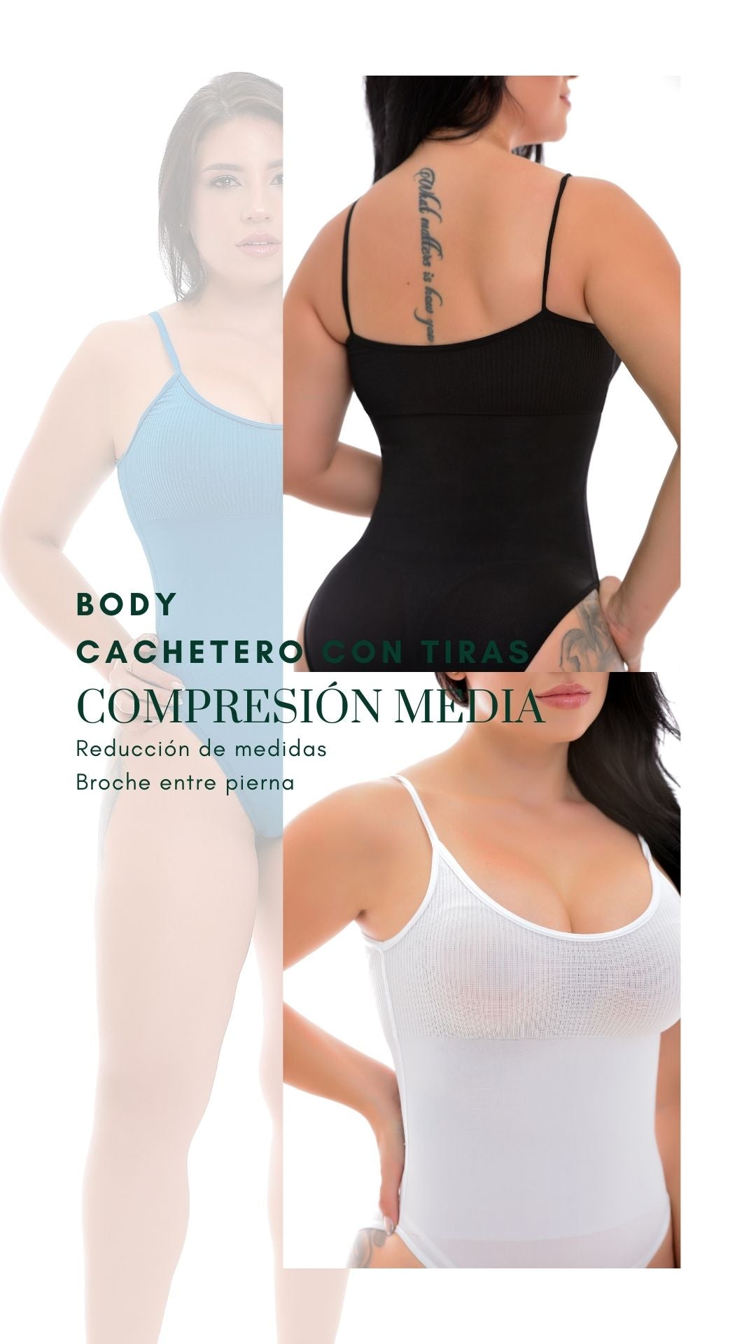 Body Cachetero Con Tiras