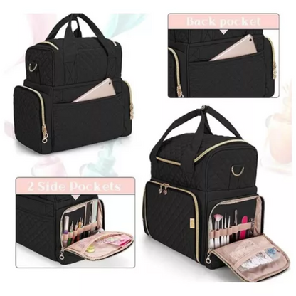 Bolso Organizador Esmaltes Accesorios Uñas