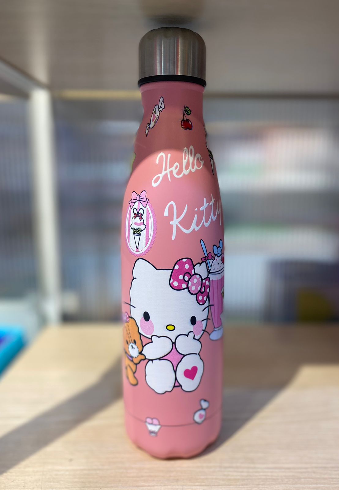 Termo Botella En Acero Personajes Sanrio