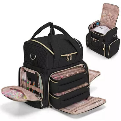 Bolso Organizador Esmaltes Accesorios Uñas