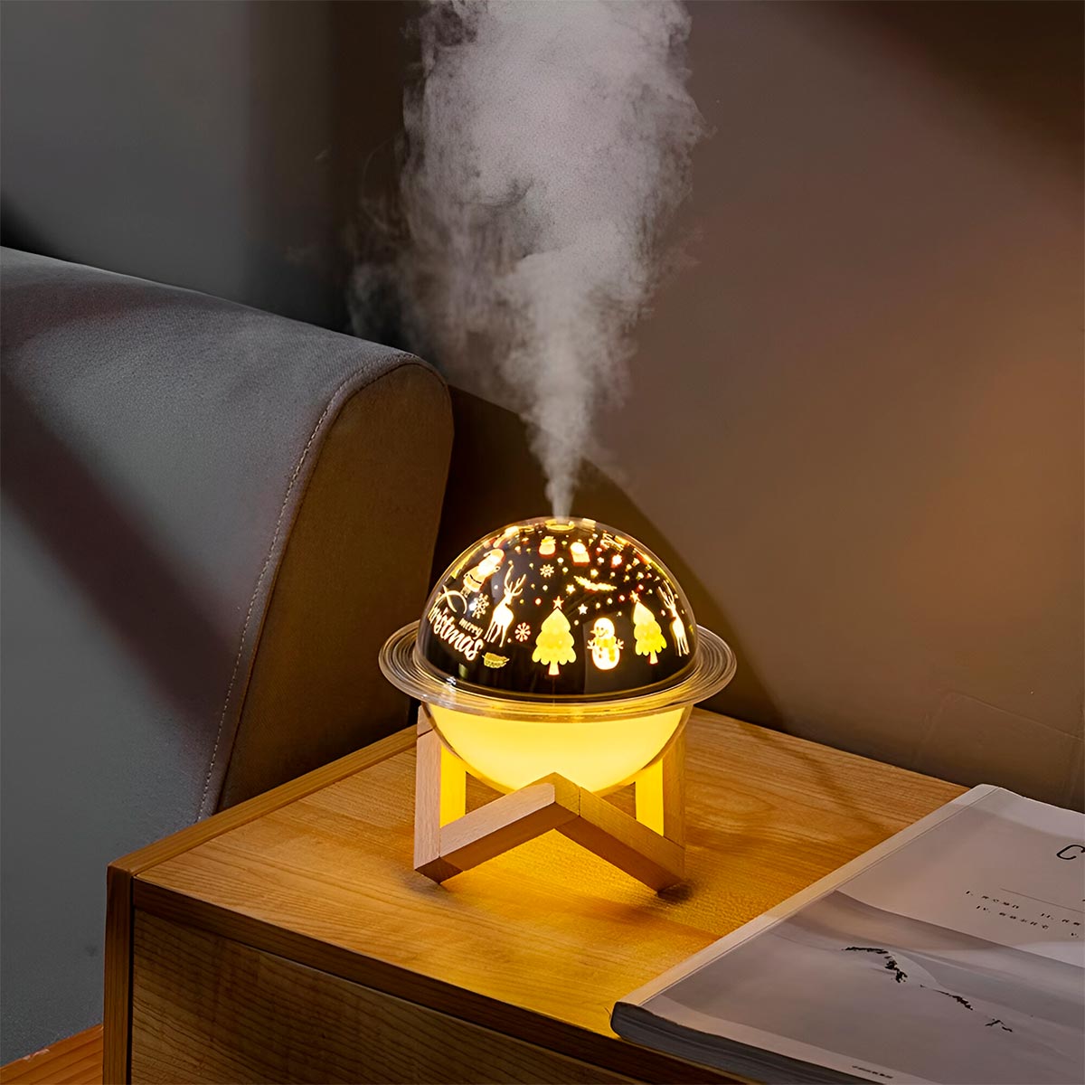 Humidificador LED Navidad