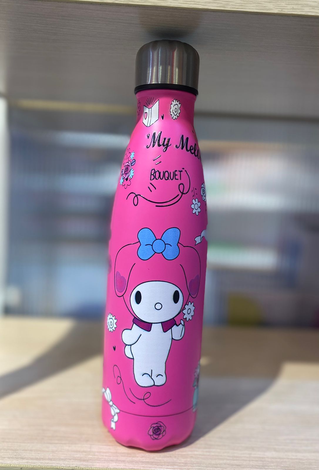 Termo Botella En Acero Personajes Sanrio